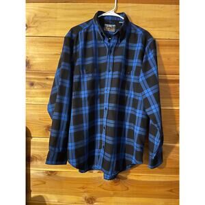 Vintage Pinnacle Performance mens large flannel